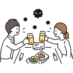 Eating And Drinking Droplets SVG Icon